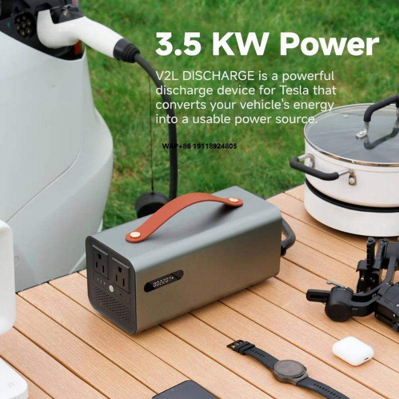 Outdoor Power Station - Stazione di Scarica V2L NACS da
