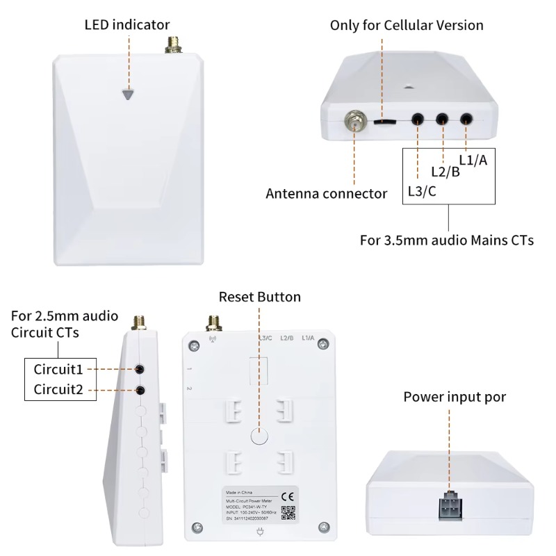 Monitor di energia 2025 Misura - Energy Monitor Meter recensione e prezzo